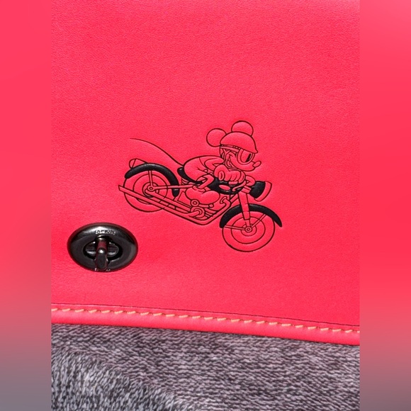 NWOT Coach Novelty x Disney Red Crossbody and Wallet Set in RED (2 ITEMS!) - Picture 3 of 15